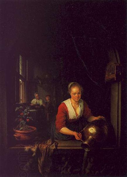 Gerrit Dou Maidservant at the Window China oil painting art